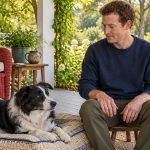 What Is Animal Reiki? The Meditation-Based Practice, the Harmful Version, and the Welfare Rules A man sits quietly near a resting black-and-white dog on a veranda.