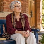 Reiki vs Faith Healing: How They Differ, Where They Overlap, and What Each Honestly Offers An older woman sits quietly beside a closed book and rolled exercise mat.